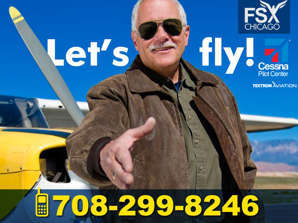 FSX Chicago Flight School, CFI, CFII, MEI.